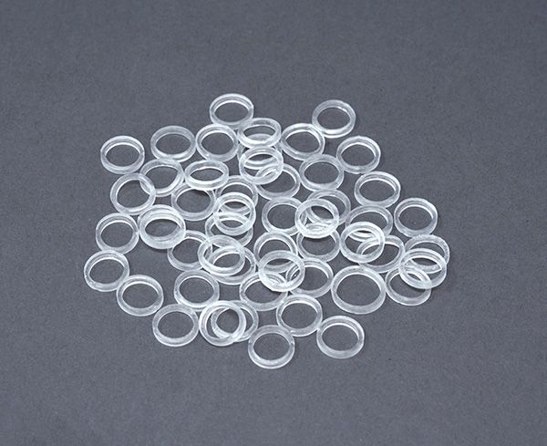 Picture of Elastics for probe covers, Latex-Free, 5/16" Clear, Non-Sterile - 100/Bag
