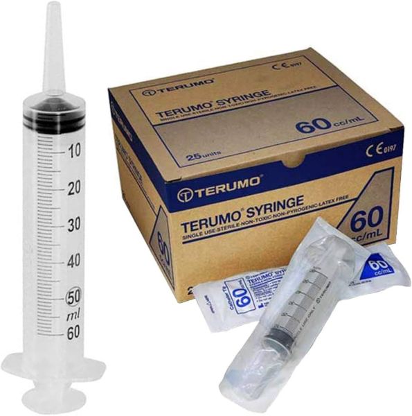 Picture of Terumo 60cc Catheter Tip Syringe - 25/Box