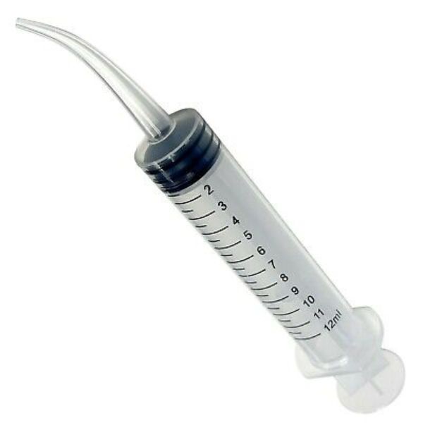 Picture of Syringe Only, Curved Tip, 12ml, Non-Sterile,  - 50/Box